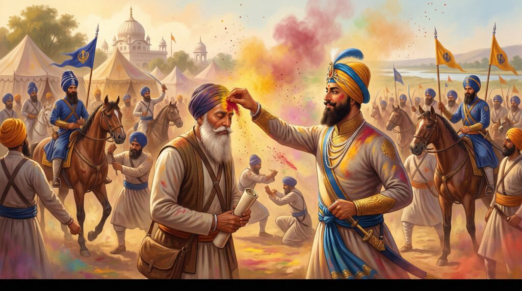Guru gobind singh ji and bhai Nand lal ji