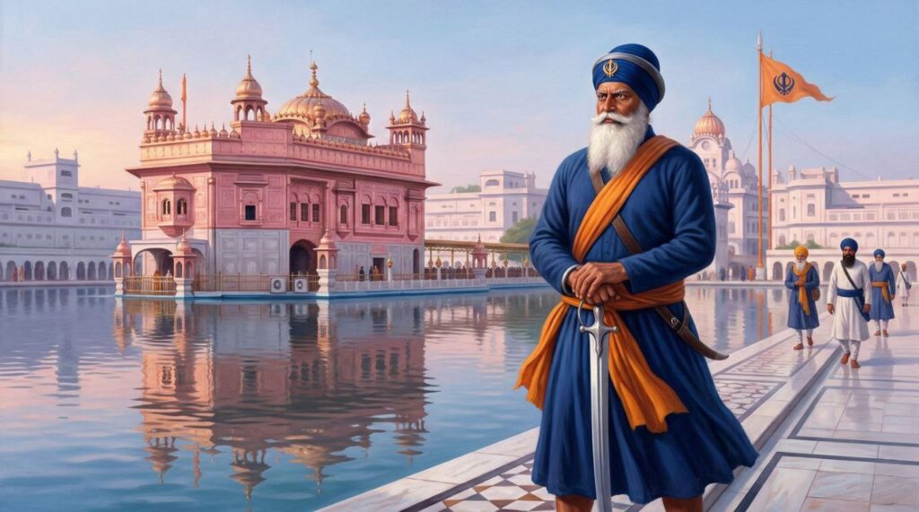 baba deep singh ji painting